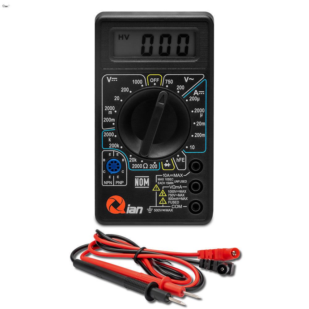 Multímetro digital QIAN QAD-90011 - Multímetro digital QIAN QAD-90011 -
